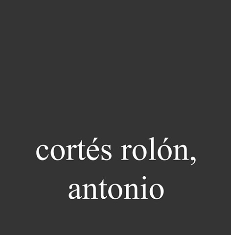 Cortés Rolón, Antonio