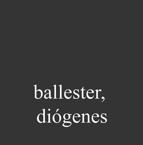 Ballester, Diógenes