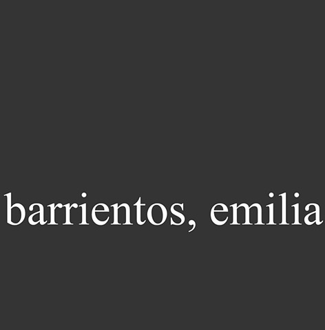 Barrientos, Emilia