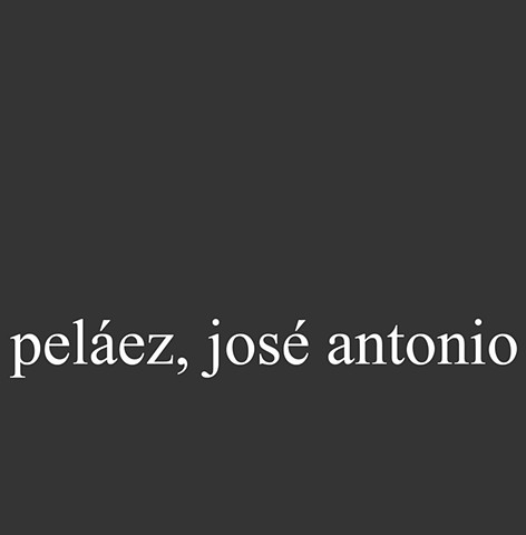 Peláez, José Antonio 