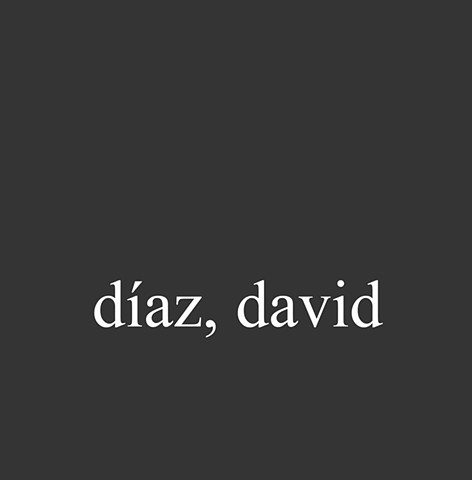 Díaz, David