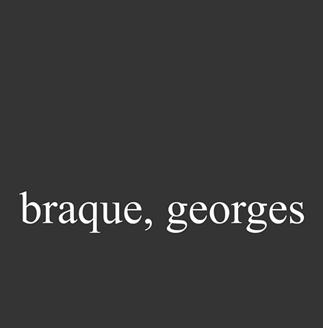 Braque, Georges