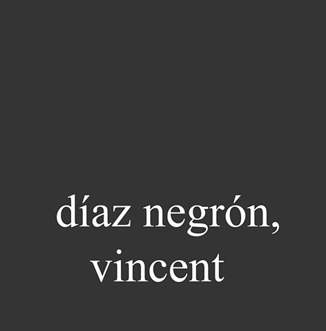Díaz Negrón, Vincent