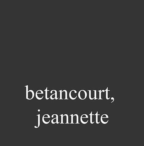 Betancourt, Jeannette