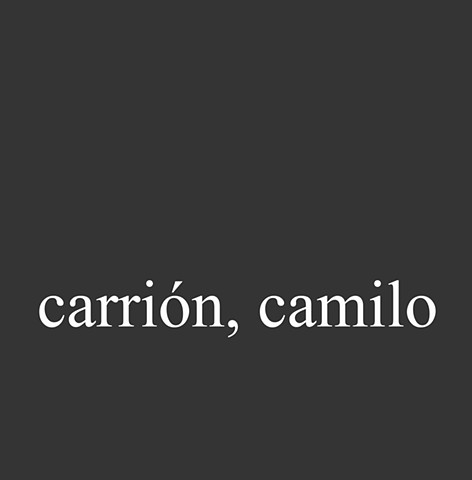 Carrión, Camilo
