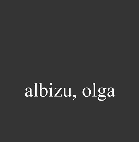 Albizu, Olga