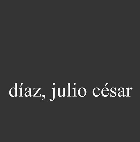 Díaz, Julio César