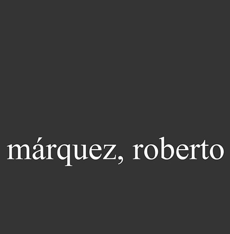 Márquez, Roberto