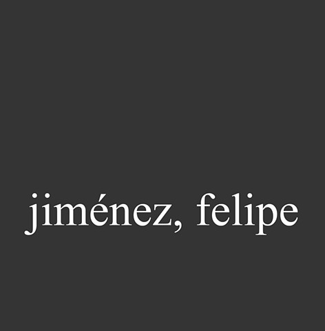 Jiménez, Felipe