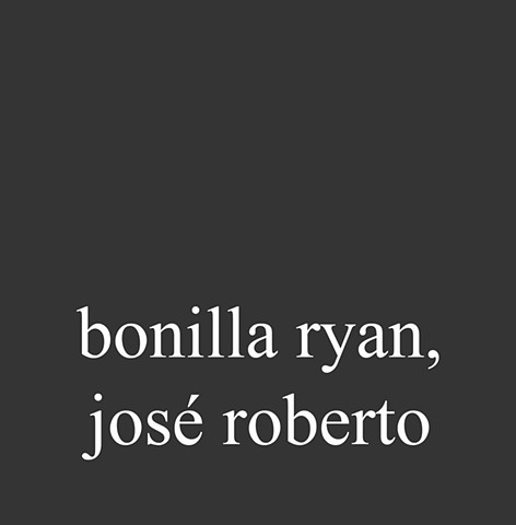 Bonilla Ryan, José Roberto