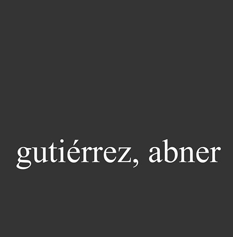 Gutiérrez, Abner