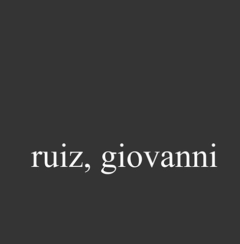 Ruíz, Giovanni
