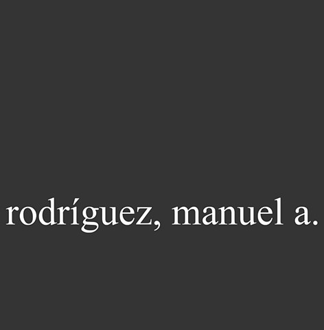 Rodríguez, Manuel A.