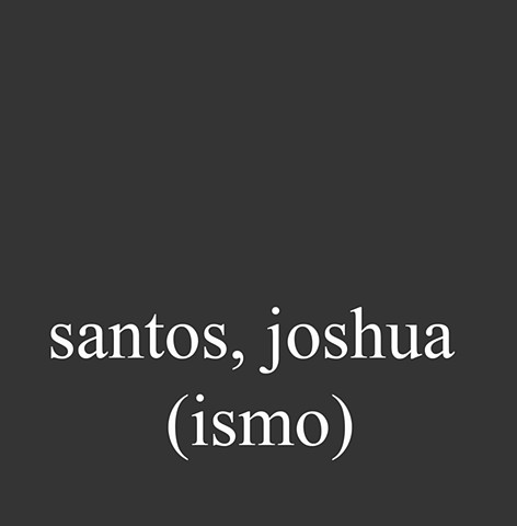 Ismo, Joshua Santos