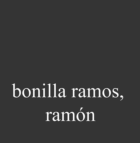 Bonilla Ramos, Ramón