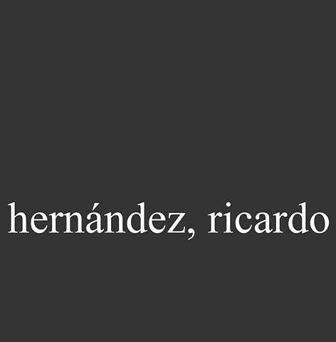 Hernandez, Ricardo