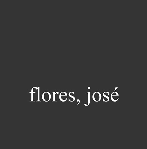 Flores, José