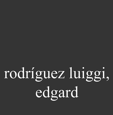Rodríguez Luiggi, Edgard