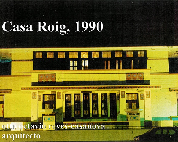 Casa Roig, 1990