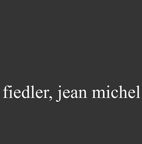 Fiedler, Jean Michel
