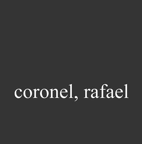 Coronel, Rafael 