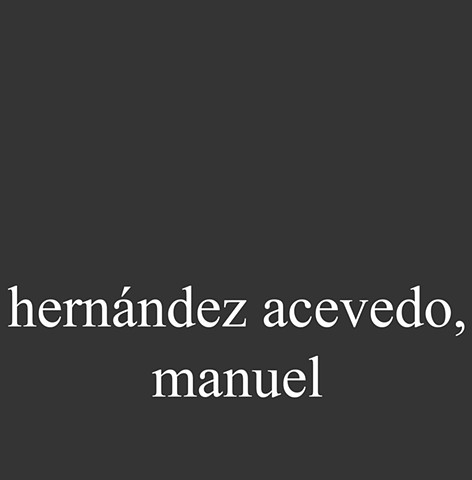 Hernández Acevedo,Manuel