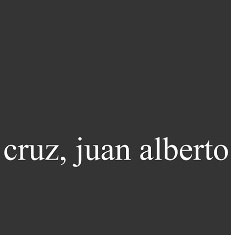 Cruz, Juan Alberto 