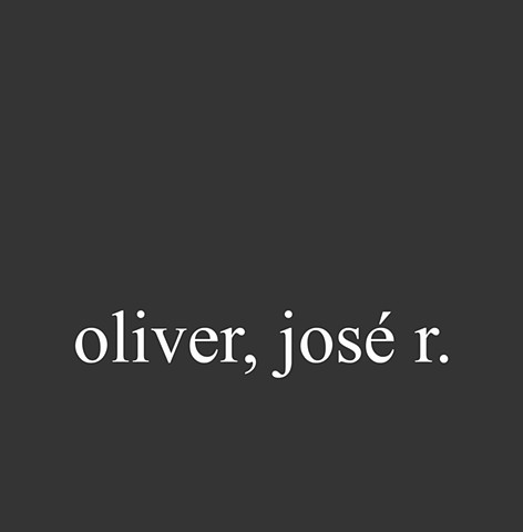 Oliver, José R.