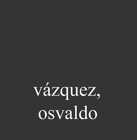 Vázquez, Osvaldo