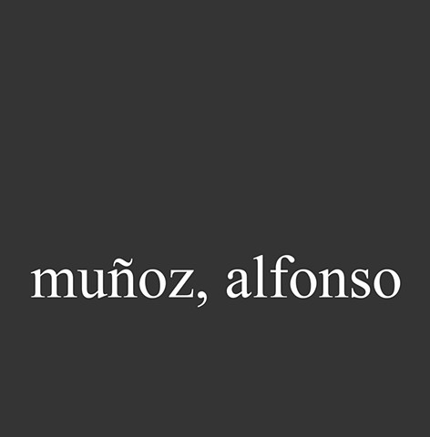 Muñoz, Alfonso