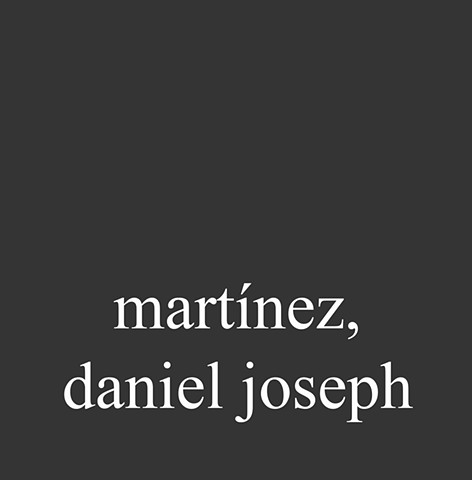 Martínez, Daniel Joseph