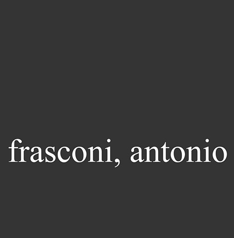 Frasconi, Antonio