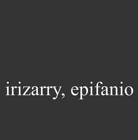 Irizarry, Epifanio 