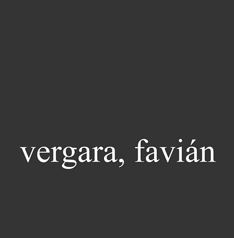 Vergara, Favián