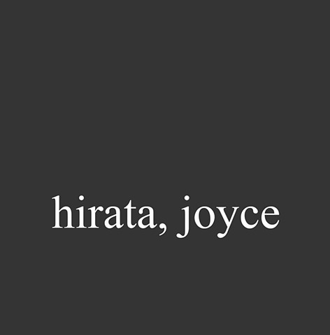Hirata, Joyce