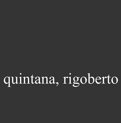 Quintana, Rigoberto
