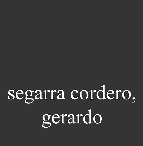 Segarra Cordero, Gerardo