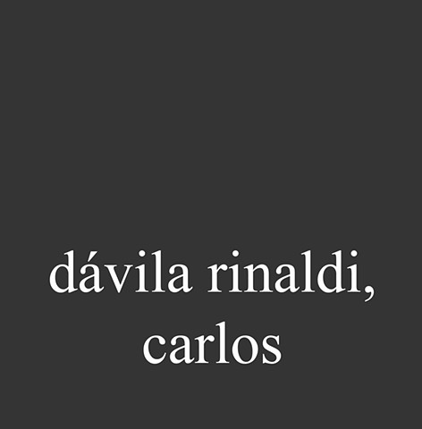 Dávila Rinaldi, Carlos