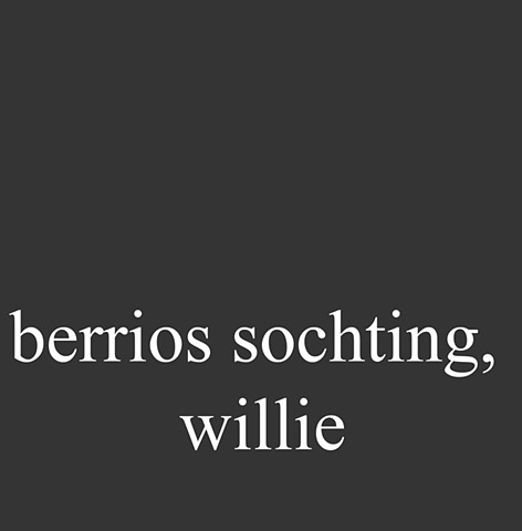 Berrios Sochting, Willie