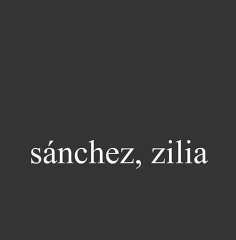 Sánchez, Zilia