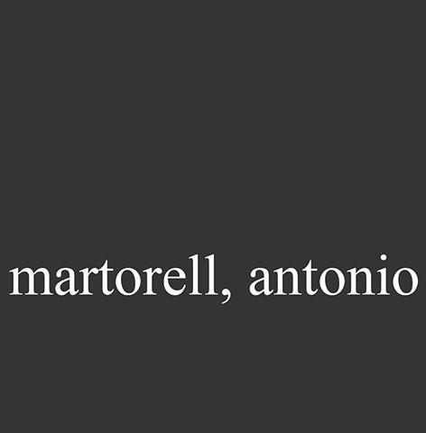 Martorell, Antonio