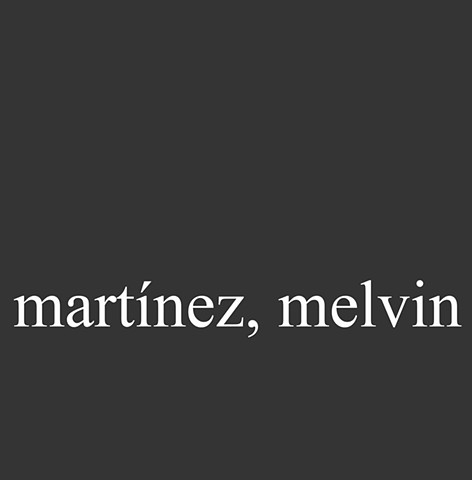Martínez, Melvin