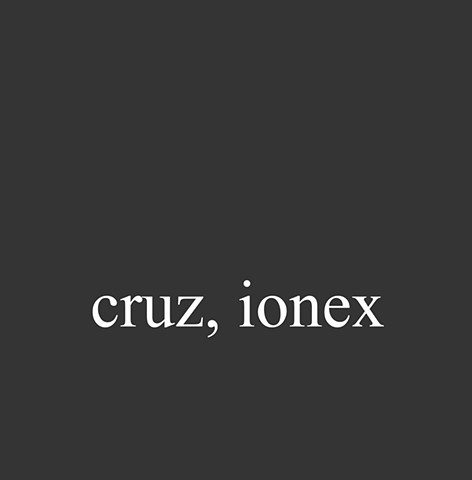 Cruz, Ionex