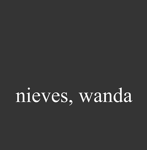 Nieves, Wanda