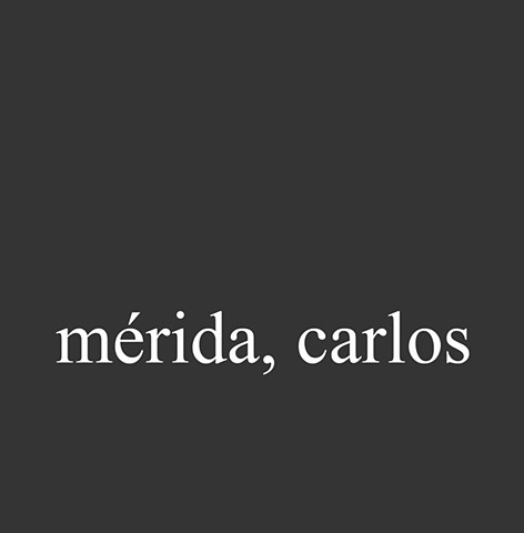 Mérida, Carlos