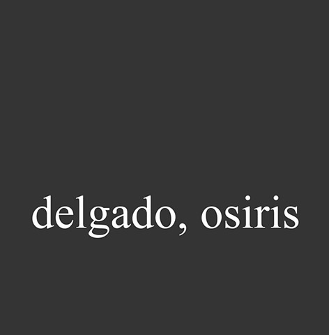 Delgado, Osiris