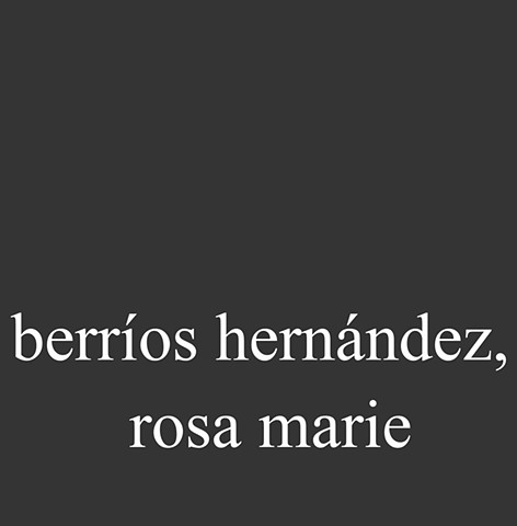 Berríos Hernández , Rosamary
