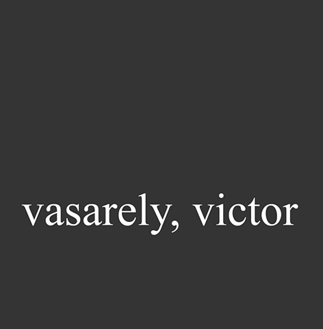 Vasarely, Victor 