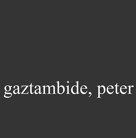 Gaztambide, Peter