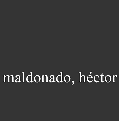 Maldonado, Héctor
